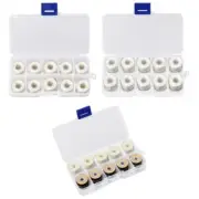 20 Pack Sewing Bobbins with Thread for Home Embroidery Machines Sewing Gadget