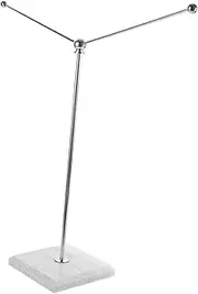 NUOBESTY Flag Pole Base Set Marble Top for Desktop Flag Wear-resistant Desk Flag Pole for Home Office Dec