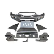 4X4FORCE Safari Shield Bull Bar U Loop Bumper for Mitsubishi Triton MN ML 06-14