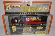Matchbox Premiere Jiffy Lube Kenworth C.O.E w/ Van Trailer #32814-0911 NIB