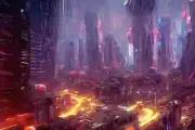 Fantasy Landscapes on Mars - 39 - Unique Limited Edition NFT Crypto Art #1 of 1