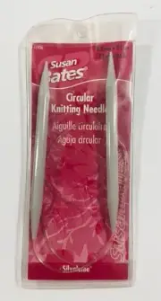 Susan Bates Silvalume Circular Knitting Needles 36"-Size 13/9mm
