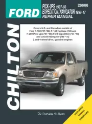 Ford F150 1997-2003, F250 1997-99 Expedition 1997-2017 Chilton Shop Manual