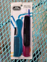 Vintage Vidal Sassoon Family 6 Pack Styling Combs CB-7267 1 MISSING