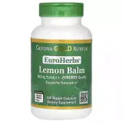 2 X California Gold Nutrition, Lemon Balm Extract, EuroHerbs, European Quality,