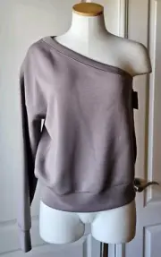 NEW Spanx Size M Medium AirEssentials One Shoulder Smoke Top NWT