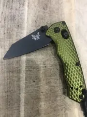 Outdoor Camping Hunting Benchmade Axis Lock Folding Pocket Knife Green