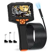 Borescope Camera with 8 LED Light, Industrial Endoscope Cameras with Light 4....
