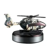 Fragrance Diffuser Helicopter Solar Powered Car Aromatherapy Air Freshener Trims (for: MG)
