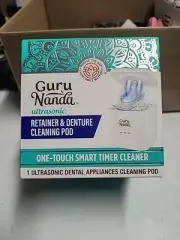 Guru Nanda Retainer & Denture Cleaning Pod: Ultra Sonic Dental Cleaning