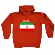 Iran Country Flag Nationality - Kids Children Hoodie