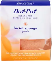 Buf Puf Gentle Size 1S Buf Puf Gentle Facial Sponge, Pack of 6