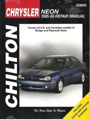 1995 - 1999 Chrysler Dodge Plymouth Neon Chilton Service Repair Manual 971X