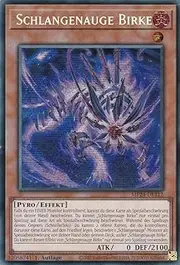 MP24-DE112 - Snake Eye Birch - Secret Rare - German - 1st Edition - 25th Anniversary Tin: Dueling Mirrores - with MZTCG Shipping Protection - Yugioh
