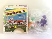 Vintage The Beadery HUNNY BUNNY Craft Kit Makes 3 7" Tall Decorations