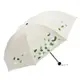 雨傘 黑膠太陽傘女防曬防紫外線雨傘折疊ins晴雨兩用三折遮陽傘