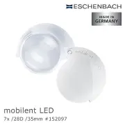 【Eschenbach】mobilent LED 7x/28D/35mm 德國製LED攜帶型非球面高倍單眼放大鏡(152097)