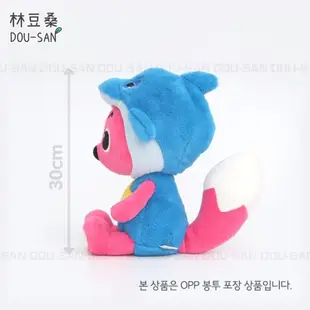 【林豆桑】現貨✨韓國代購 碰碰狐30CM玩偶 pinkfong造型娃娃/布偶/鯊魚/小熊/恐龍 30CM娃娃