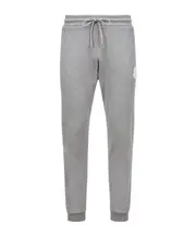 Moncler Logo Patch Drawstring Trackpants S grey