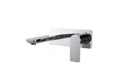 AQUAPERLA VOG Solid Brass Chrome Shower/Bath Wall Mixer with Spout