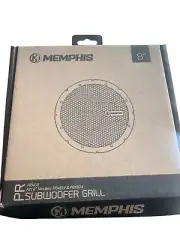 Memphis Audio PRXG8 8" Subwoofer Grille for PR Power Reference Subwoofers PRX