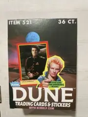 1984 Fleer Dune Empty Box +