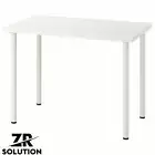 New IKEA Linnmon/ Adils Table Top & Legs Home Office Furniture 100x60cm
