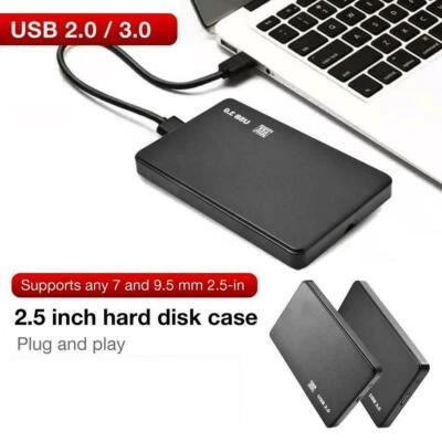 2.5 Inch HDD SSD Case Sata to USB 3.0/2.0 Hard Drive Enclosure 5Gbp Box Cases