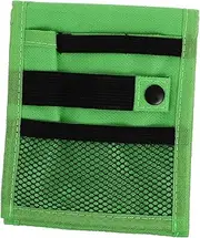 [Veemoon] 1pc Doctor Breast Pocket Tool Organizer Bag Nurse Accessories Pencil Bag Pencil Case Pouch Pen Pouch for Daily Use Doctor Pen Pouch Pencil Case with Compartments Oxford Cloth Green