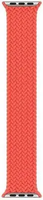APPLE WATCH BRAIDED SOLO LOOP 44MM - SIZE 11 - ELECTRIC ORANGE