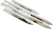 Compatible for Toyota RAV4 Hybrid 2019-2023 ABS Chrome Car Door Side Body Molding Trim Strip Door Body Anti-Scratch Protector