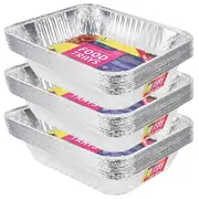 30pc Topchef Home Kitchen Large Rect Aluminium Foil Barbecue Tray Value