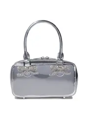 [Self-Portrait] Self-Portrait-Handbags Silver-Donna OS Silver