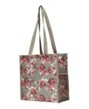 Orchid Flower Floral design Tapestry Tote Shopper Bag