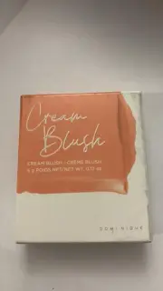 Dominique COSMETIC Silk TONE CREAM Blush in Warm Peach 0.17 Oz L1