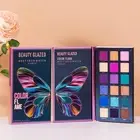 18 Color Flame Eyeshadow Pearlescent Matte Glitter Palette Eyeshadow Long N3K0