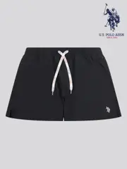 U.S. Polo Assn. Black Mens Core Swim Shorts (W22306) | $69