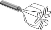 UTHCLO Manual Potato Ricer Stainless Steel Masher Tool with Ergonomic Handle for Smooth Food Ground Beef and Vegetables Sleek Kitchen Essential for Effortless Mashing