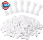 300 Pcs Plastic Bones Mini Skeleton Bones White Fake Bones Small Human Caveman