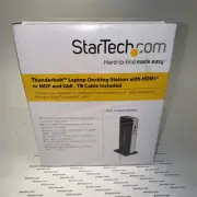 Thunderbolt Docking Station HDMI StarTech TBDOCKHDPBC USB Ethernet Audio - NEW