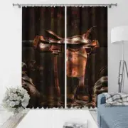 Scared cortical protection tools Printing 3D Blockout Curtains Fabric Window