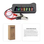 12V Battery Load Digital Analyze Auto Car 6 LED Motor Alternator Tester Tool