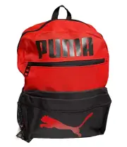 PUMA Kids' Meridian Backpack Red-Black/ Laptop pocket/ One Size/ NWT!