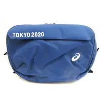 在飛比找蝦皮購物優惠-ASICS Si O肩背包 側肩包 胸包藍色 日本直送 二手