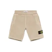 [Stone Island] Stone Island Compass-badge Track Shorts 12 A NEUTRALS