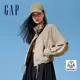 Gap 女裝 可拆式袖管翻領外套-卡其色(874476)