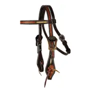 Rawhide Braid Pony Browband Headstall by Professional's Choice
