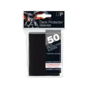 50 Ultra Pro Standard Size Black Deck Protector Sleeves NEW Free Shipping!