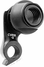 [Wivplex] 1Pc Bicycle Rear Derailleur Hanger, for Cervelo, Cvr18-3 Drh-Wmn112 Disc Road Frame C3 C5 R3 R5 Disc M12X1.75Mm Thru-Axle Dropout Derailleur Hanger(Black WGH959P1)