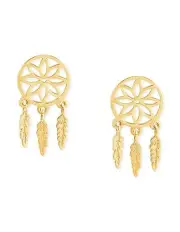[Amor] Dream Catcher Earrings In 9ct Gold
